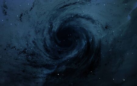 Black hole in space