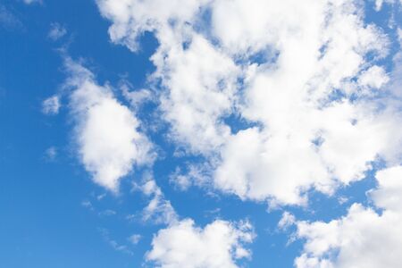 blue sky with clound background