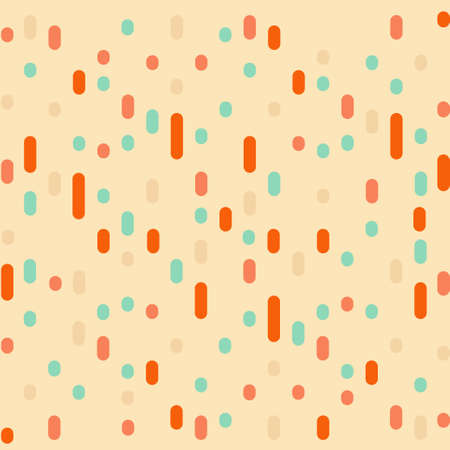 seamless pattern vector background retro styleのイラスト素材