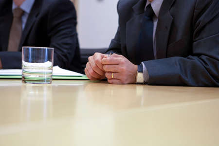 A business meetingの写真素材