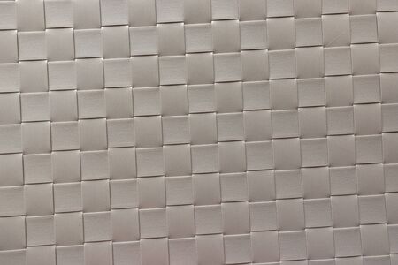 This image contain gray plastic braiding texture backgroundの写真素材