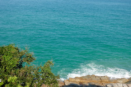 Lad Koh Viewpoint. Look out ocean side. Koh Samui, Thailandの写真素材