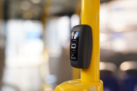 USB in the bus. Comfortable public transport.