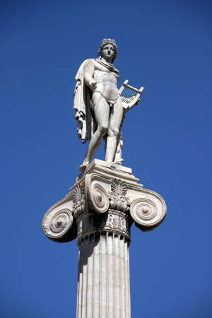 statue of  ancinet god appoloの写真素材