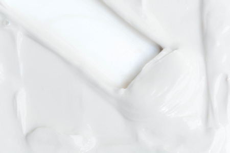 white clay filler texture smooth and backgroundの写真素材