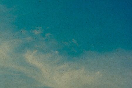 Vintage blue sky cloud on air at daylightの写真素材