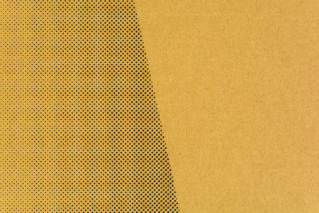 packing paper and black point backgroundの写真素材