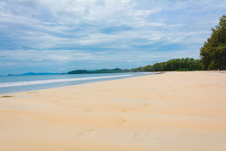 beach view daytime at sea thailandの写真素材