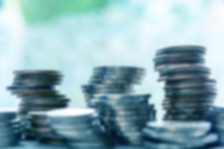 Finance and Investment concept.Money management and Financial chart.blur focusの写真素材