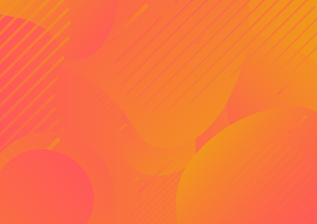 minimal abstract geometric with colorful background vector designのイラスト素材