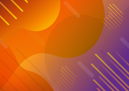 minimal abstract geometric with colorful background vector designのイラスト素材