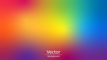 abstract color rainbow background and blurred wallpaper with vector designのイラスト素材