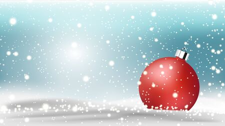 Winter Christmas season with holiday decorations.  space copy text and vector designのイラスト素材
