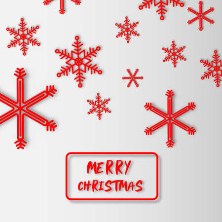 Merry christmas festival background holiday. Xmas decorations seasonのイラスト素材