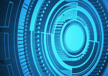 Circuit technology background with hi-tech digital data connection system and computer electronic designの写真素材