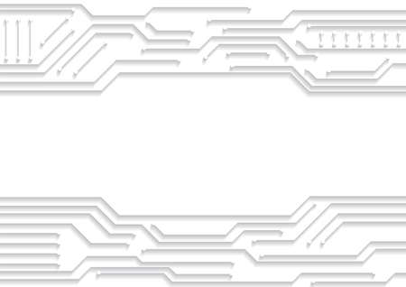 Circuit technology background with hi-tech digital data connection system and computer electronic designのイラスト素材