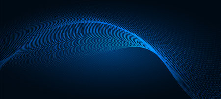 technology background with hi-tech digital data connection system and computer electronic designのイラスト素材