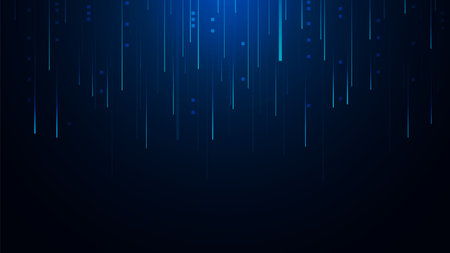 technology background with hi-tech digital data connection system and computer electronic designのイラスト素材