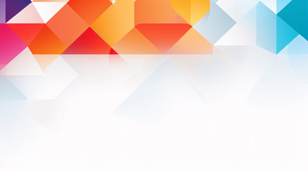 geometric shapes abstract background generative aiの素材