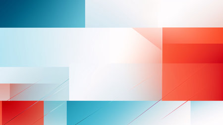 abstract background,geometric template vector graphic,white background generative aiの素材