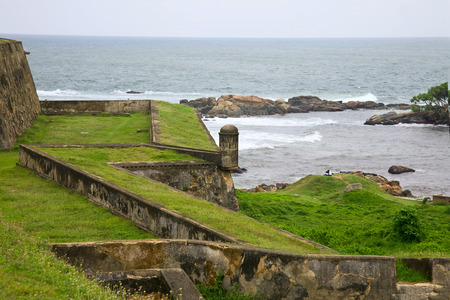 in 1663, Dutchs have constructed a Fort Gallewhich and now is in a fine condition and is one of the most kept colonial forts in Asia.のeditorial素材