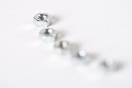 nuts with shallow depth of fieldの写真素材