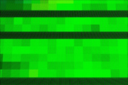 green computer screen pixels backgroundの写真素材