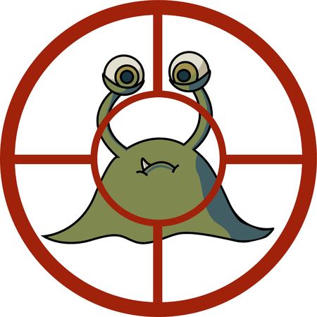 the anti-virus as a virus in aimのイラスト素材