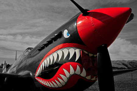 War bird P40 Kittyhawkのeditorial素材