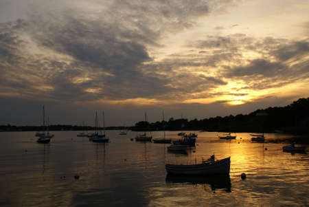 Sun Setの写真素材