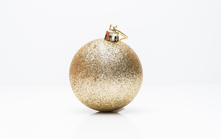 Christmas ball isolated on white background.の写真素材