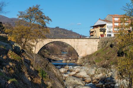 Cabezuela del Valle, Extremadura, Spain.の写真素材