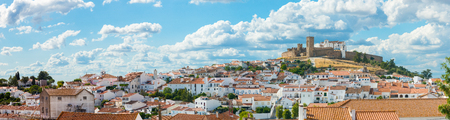 Panoramic view of Arraiolos. Portugal, Alentejoの写真素材