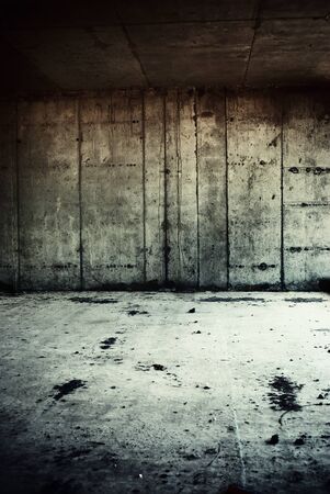 Fragment of grungy concrete wallの写真素材
