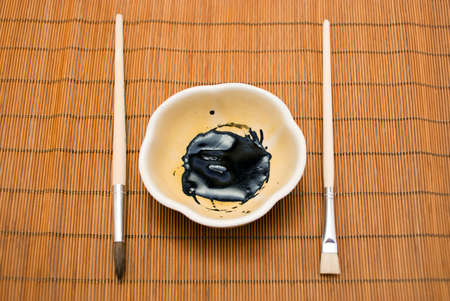 Chinese Calligraphy Kitの写真素材