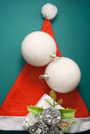 Beautiful Xmas still life making for winter holidays.