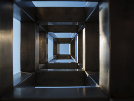 Steel of squaresの写真素材