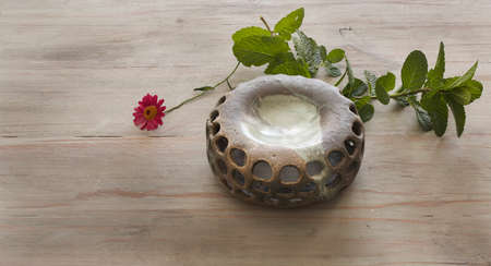 art objects in ceramics and clayの写真素材