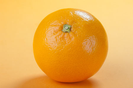 Tasty blood red sicily orange. Studio shoot.