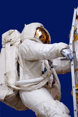 Astronaut in space suit 
