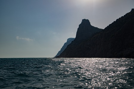 Sea Sky stonesの写真素材