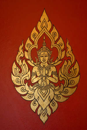 Thai Style Painting Art, Thailandの写真素材