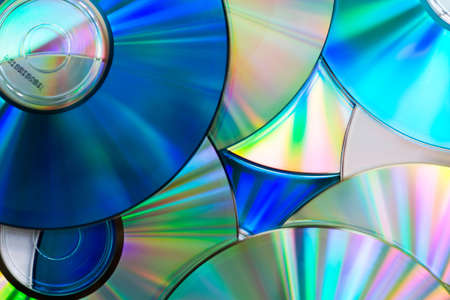 Heap of Disksの写真素材