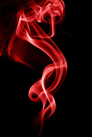 Abstract smoke on black の写真素材