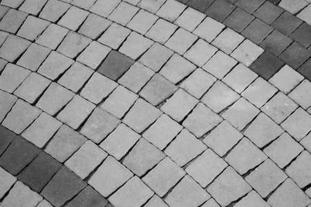 Abstract of ground brick texture