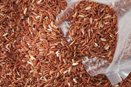 Brown riceの写真素材