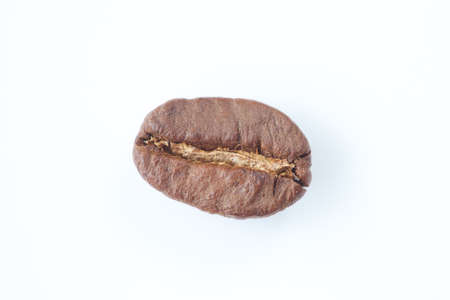Coffee bean isolated on white backgroundの写真素材