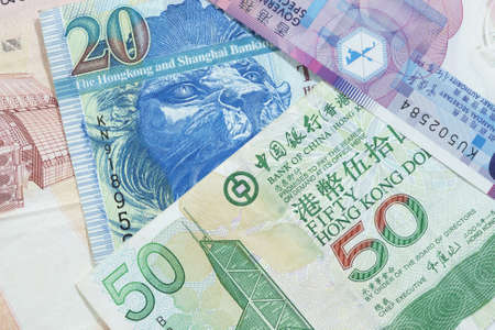 Hong Kong Dollarsの写真素材