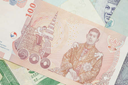 Background of Asian Currencyの写真素材