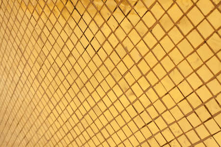 Golden mosaic background